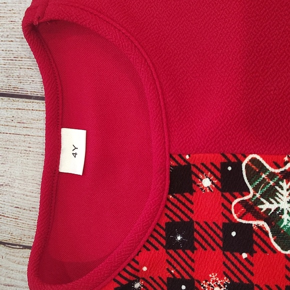 Christmas Dress With Detachable Teddy Bear - Picture 6 of 6